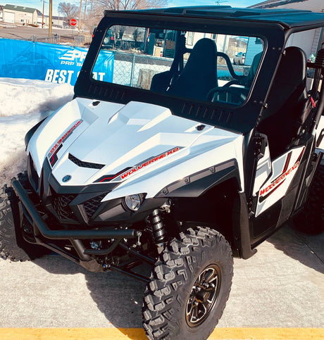 Photo of Yamaha Wolverine X2/X4 by Alpha Windshields - Premium for UTVs / Side by Sides