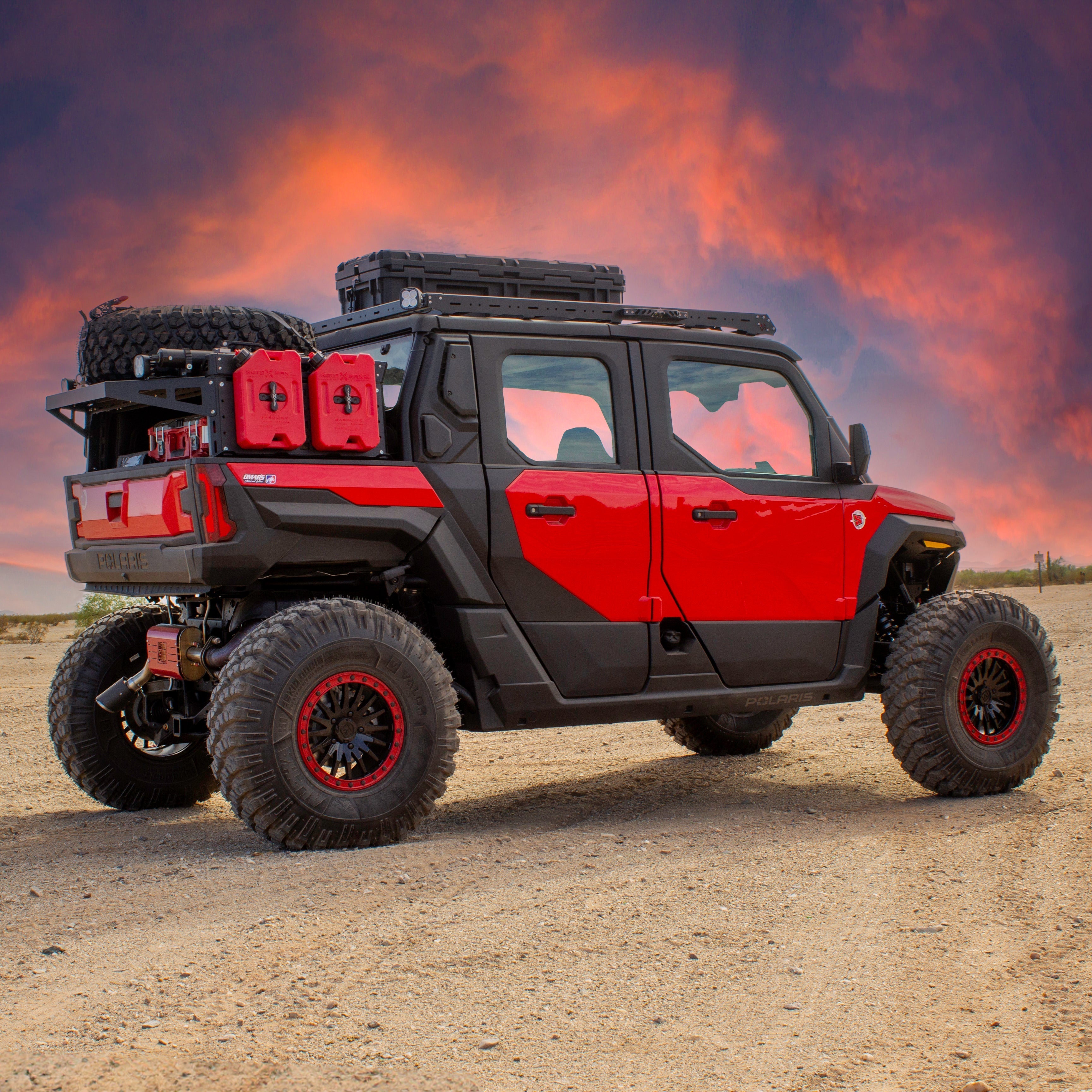 Photo of Polaris Xpedition X-Plorer Series Bed Rack System by SDR Motorsports - Premium Storage for UTVs / Side by Sides