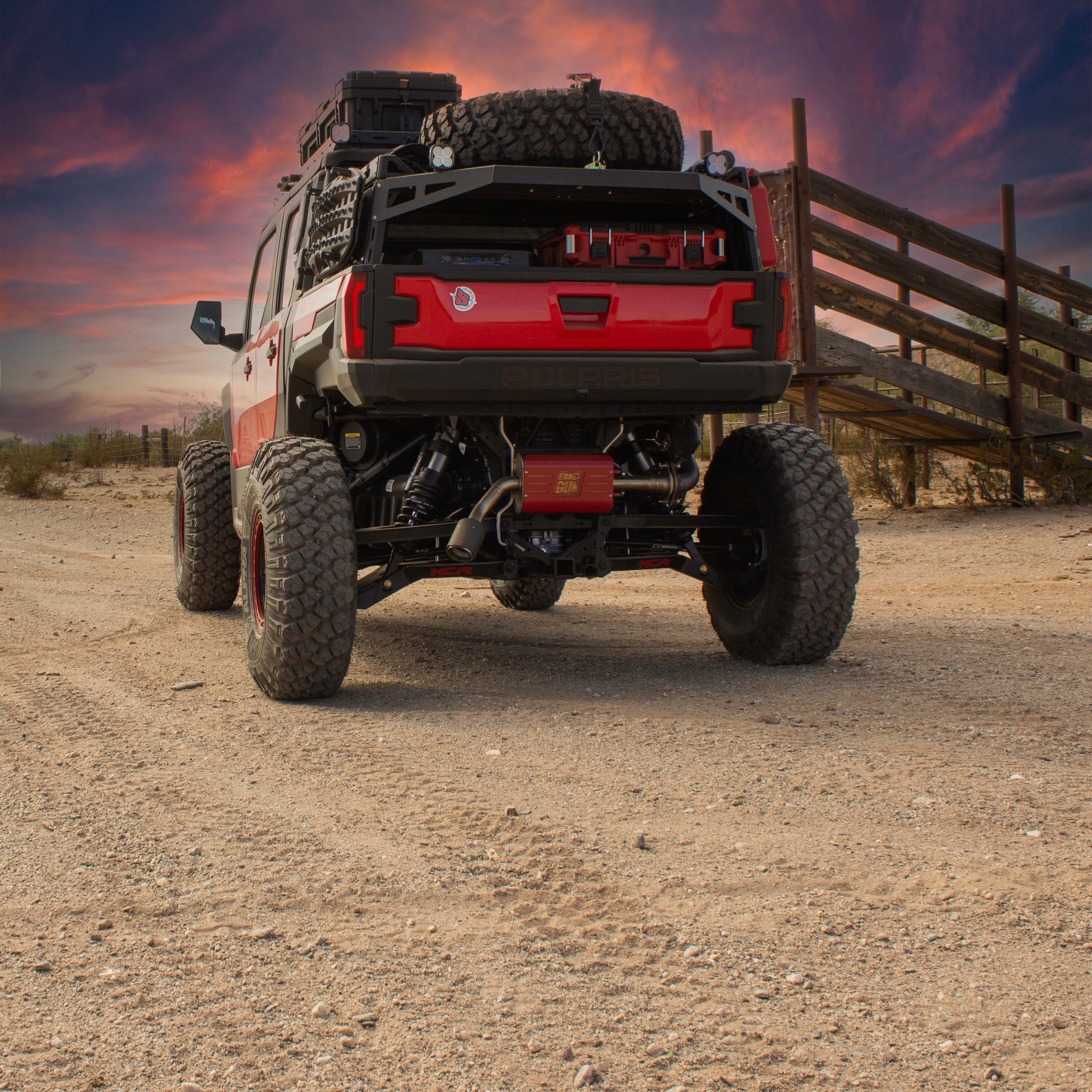 Photo of Polaris Xpedition X-Plorer Series Bed Rack System by SDR Motorsports - Premium Storage for UTVs / Side by Sides