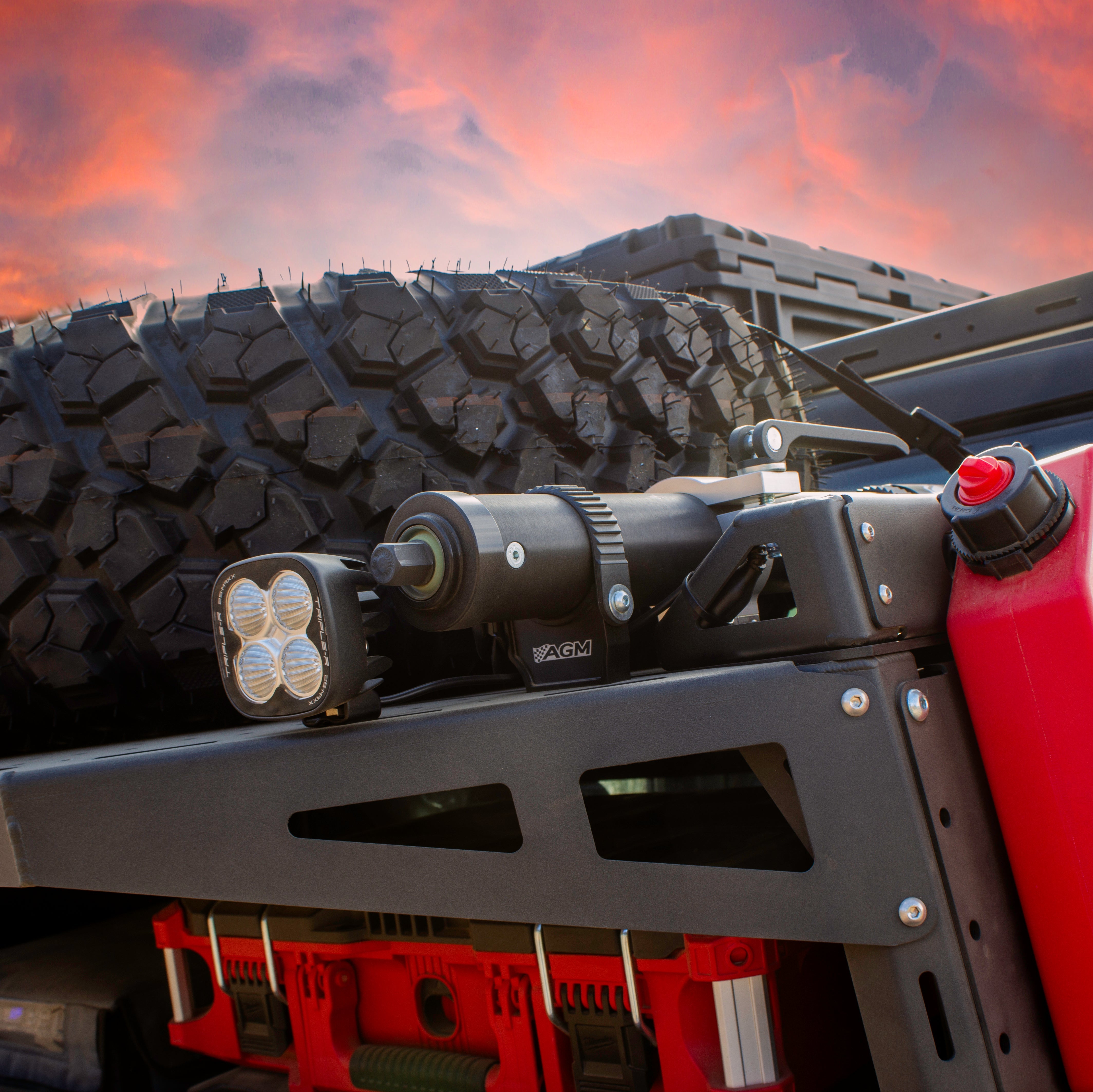 Photo of Polaris Xpedition X-Plorer Series Bed Rack System by SDR Motorsports - Premium Storage for UTVs / Side by Sides