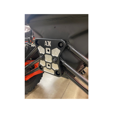 Photo of Can-Am X3 Billet Aluminum Radius Rod Plate by AJK Offroad - Premium for UTVs / Side by Sides