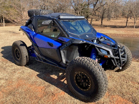 Photo of CANAM X3 2-SEAT Cab Enclosure "THE VAULT" Upper Side Doors & Panels (Patent Pending) by Dirt Warrior Accessories - Premium VAULT for UTVs / Side by Sides