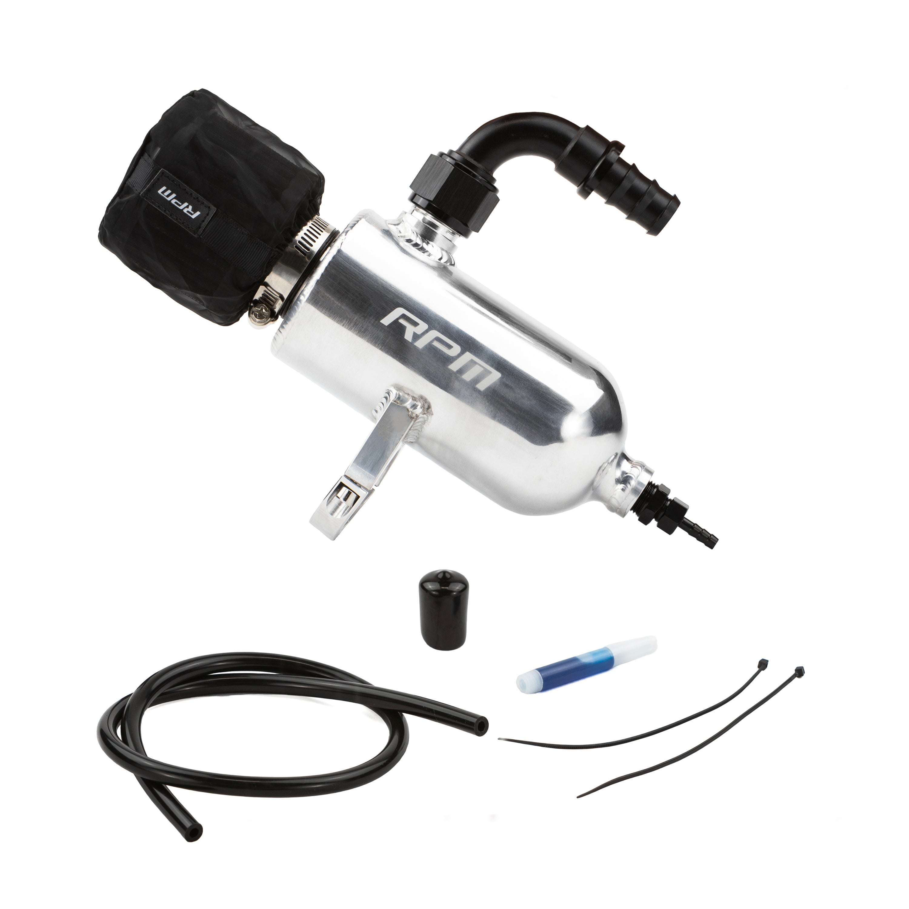 Photo of RPM SXS RPM Dual Baffle Can-Am Maverick X3 Oil Catch Can by RPM SXS - Premium for UTVs / Side by Sides