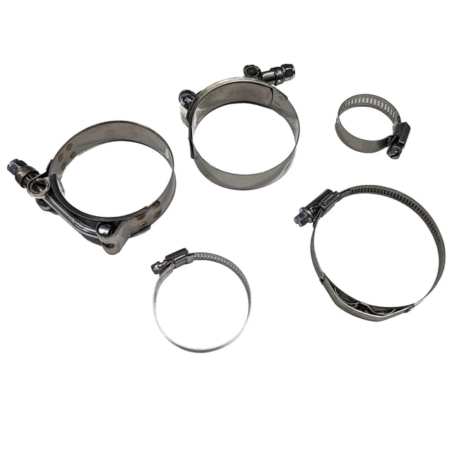 Photo of RPM SXS - RPM Can-Am Maverick X3 Turbo R & RR Stainless Charge Tube Clamp Set by RPM SXS - Premium BOV for UTVs / Side by Sides