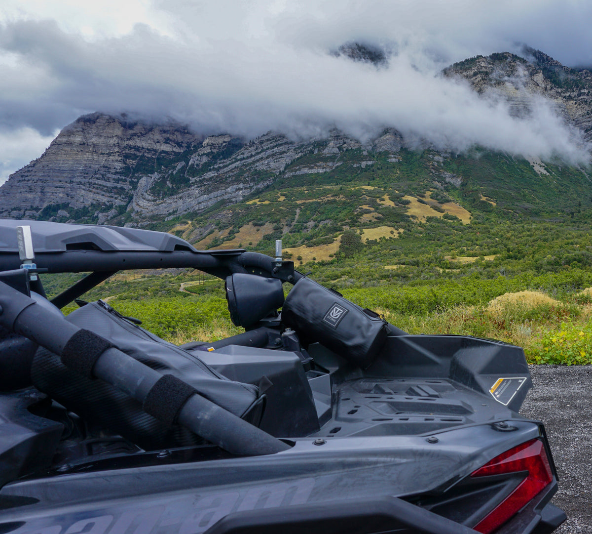 Photo of Universal Roll Cage Bag by UTV Mountain Accessories - Premium Door Bags & Door Accessories for UTVs / Side by Sides
