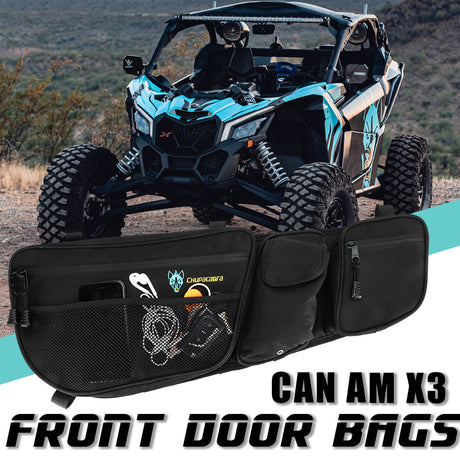 Can Am X3 Door Bags - Keep Keys & Phones Secure + Weather-Resistant