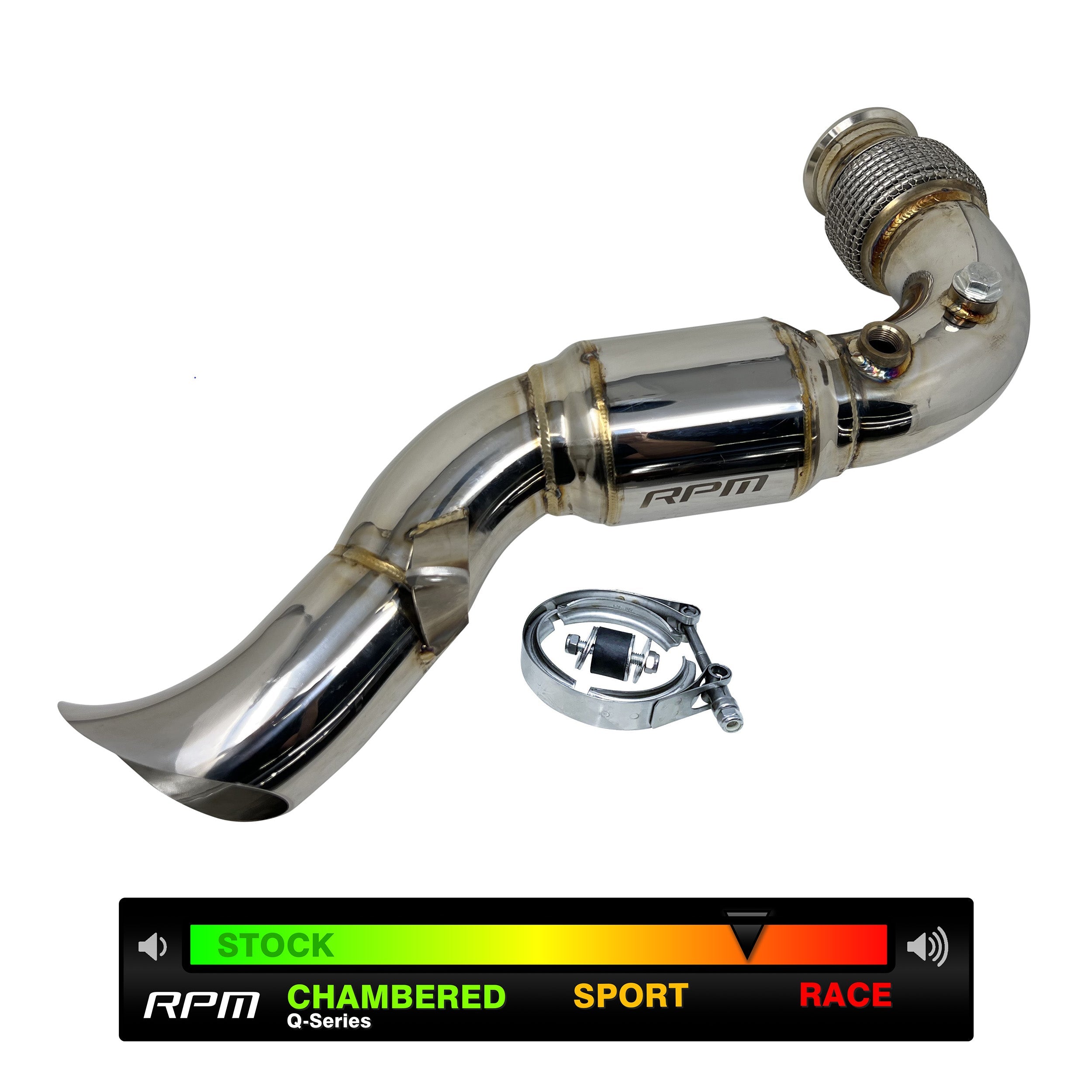 Photo of RPM SXS RPM Can-Am X3 Turbo Back 3" Full Race / Drag Pipe With Muffler by RPM SXS - Premium for UTVs / Side by Sides