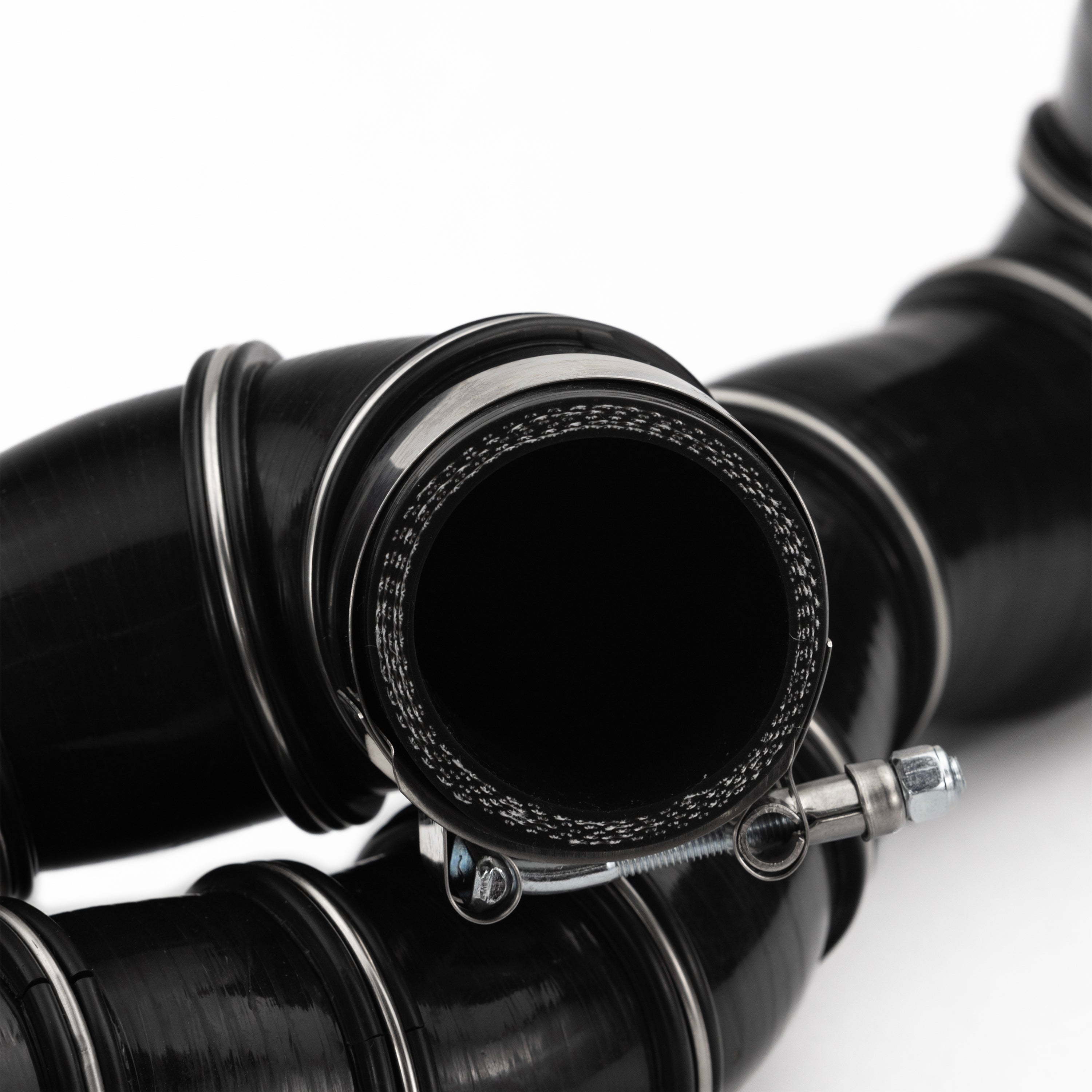Photo of RPM SXS RPM Wire Reinforced 5ply Silicone Charge Tube - 2017-2025 Can-Am X3 R & RR by RPM SXS - Premium for UTVs / Side by Sides
