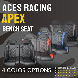 Apex Front/Rear Split UTV Bench Seat