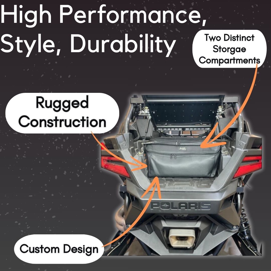 Photo of Polaris XP Pro Trunk Bag by Aces Racing - Premium Storage for UTVs / Side by Sides