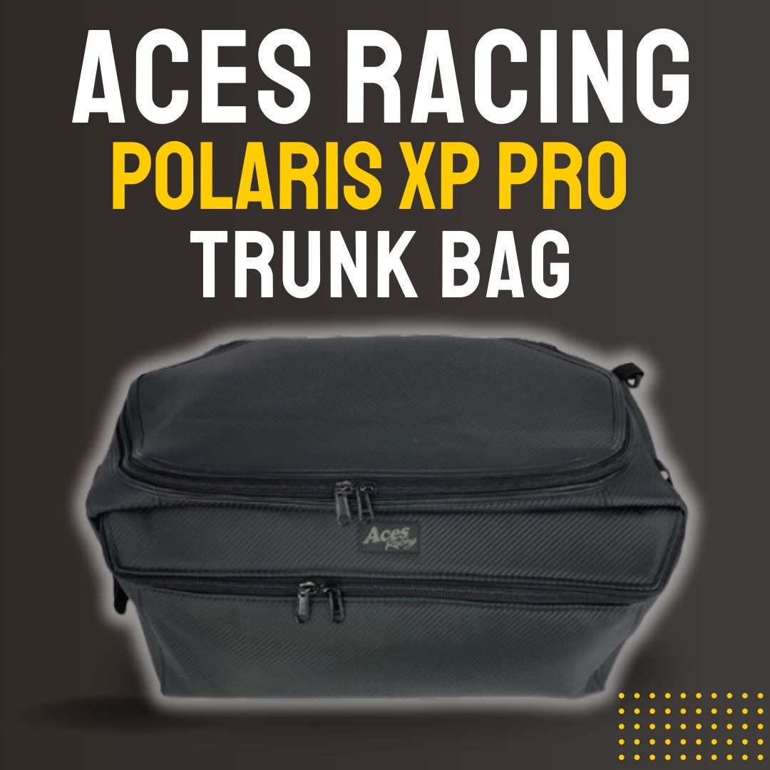 Photo of Polaris XP Pro Trunk Bag by Aces Racing - Premium Storage for UTVs / Side by Sides