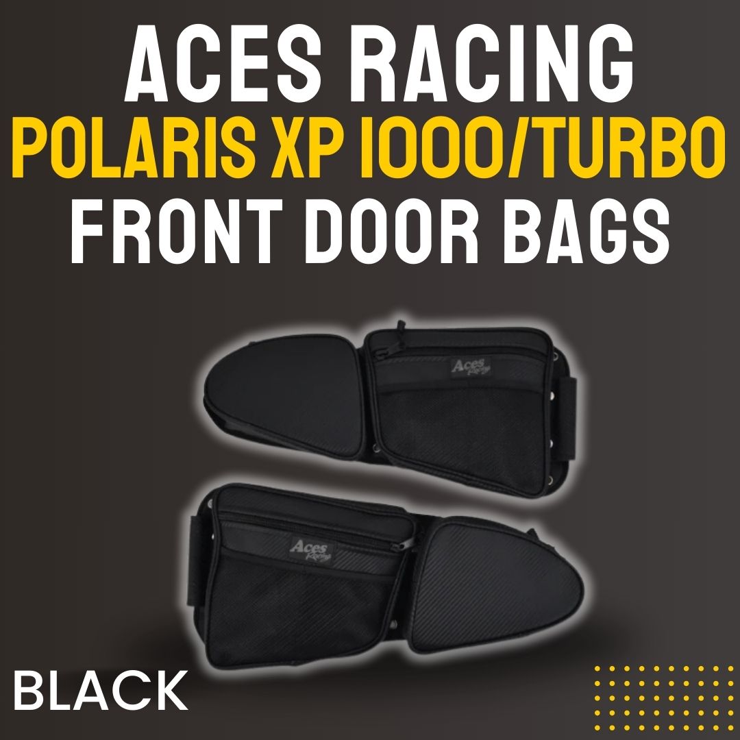 Photo of Polaris RZR 1000/Turbo Front Door Bags by Aces Racing - Premium Storage for UTVs / Side by Sides