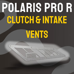 Polaris Pro R Clutch and Intake Vents