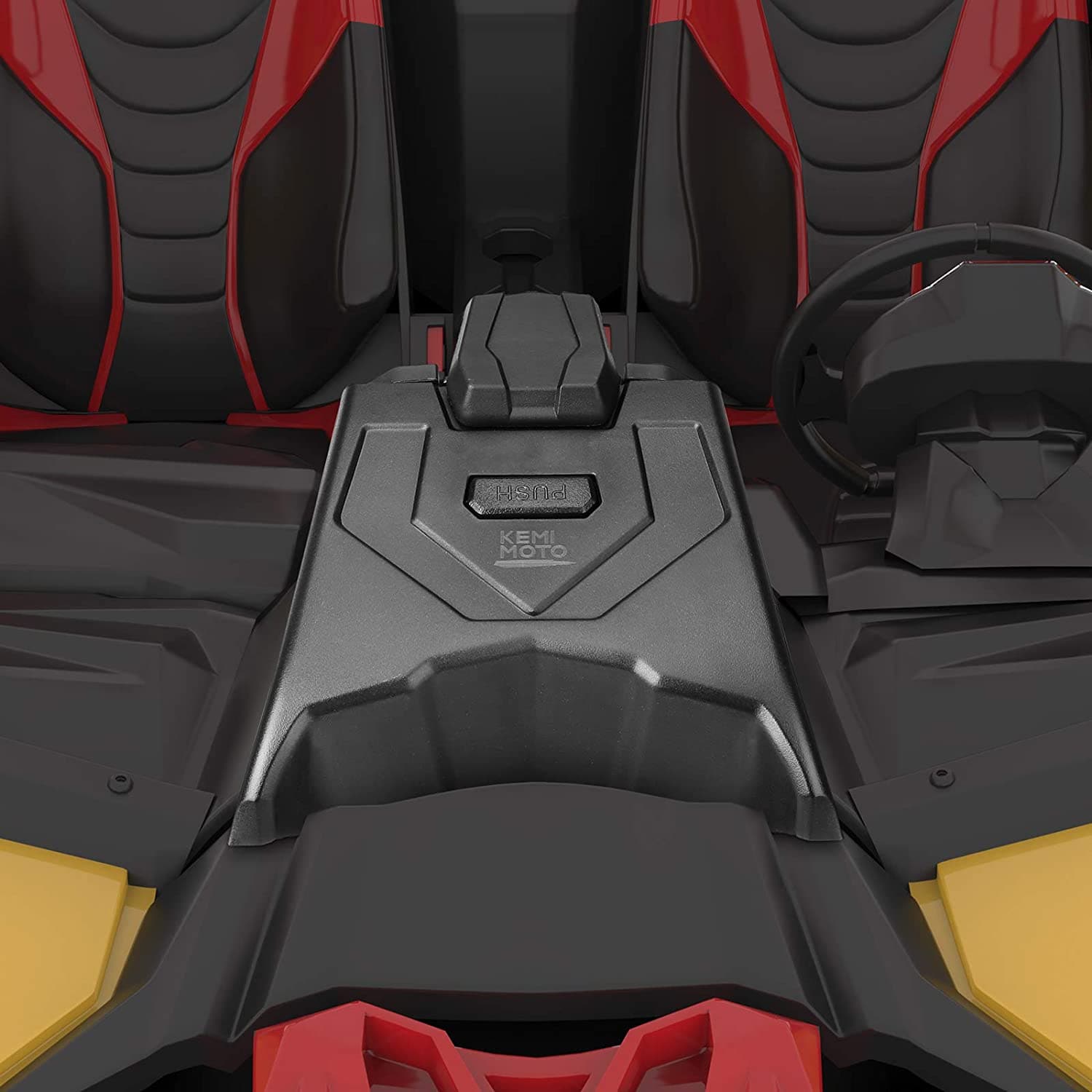 Photo of Tablet Holder With Storage Box for Can Am Maverick X3/Max by Kemimoto - Premium for UTVs / Side by Sides