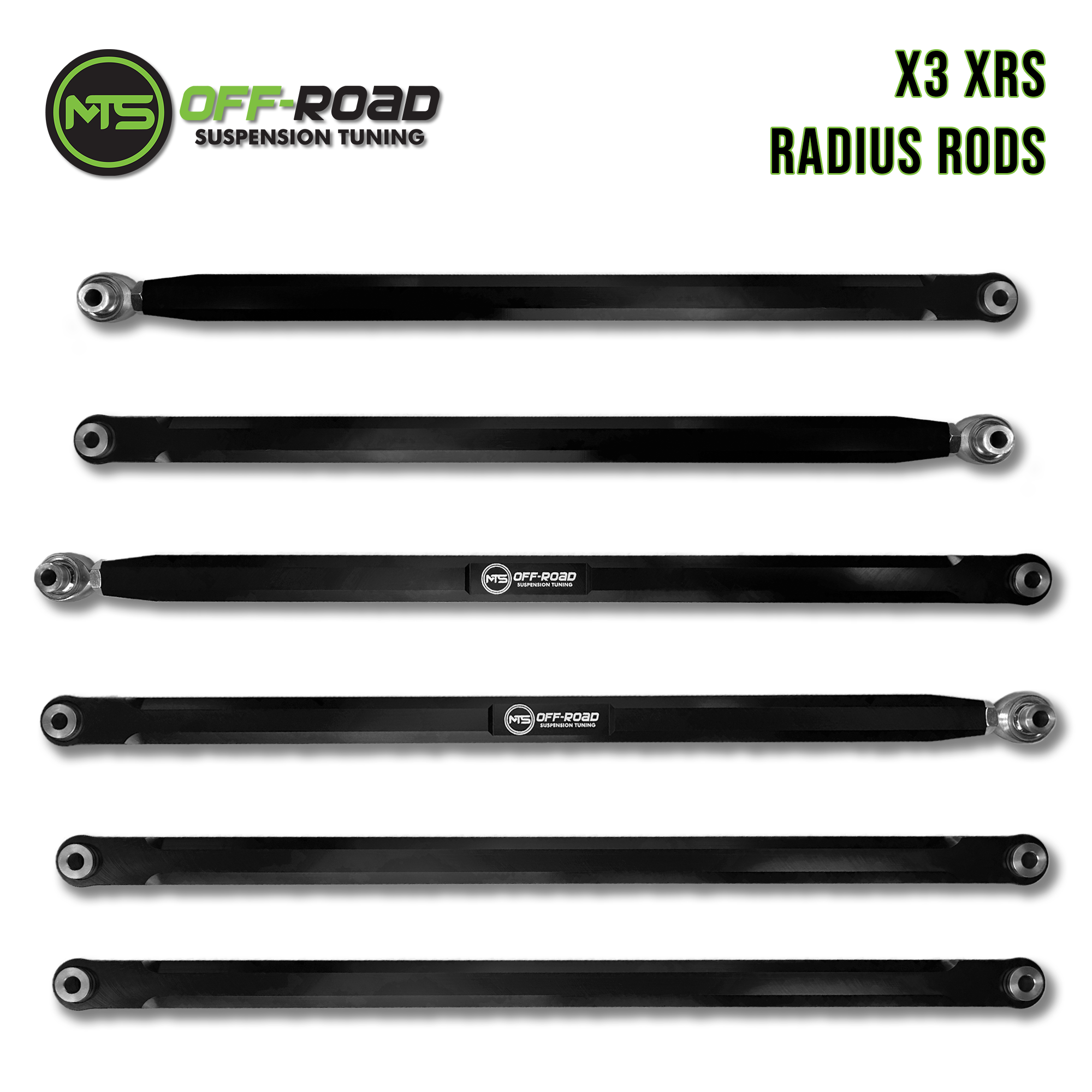 Photo of MTS Off-Road Can-Am X3 XRS Radius Rods by MTS Off-Road - Premium Radius Rods & Plates for UTVs / Side by Sides