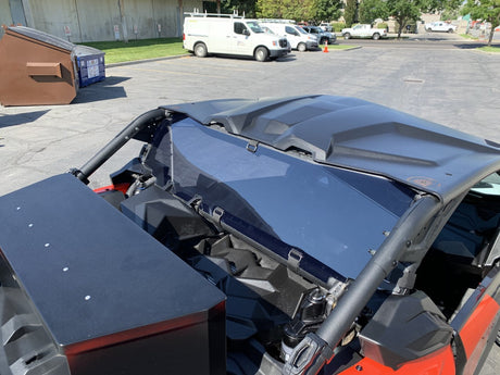 Photo of Can Am X3 Maverick Rear Window Tinted by UTVZILLA - Premium for UTVs / Side by Sides