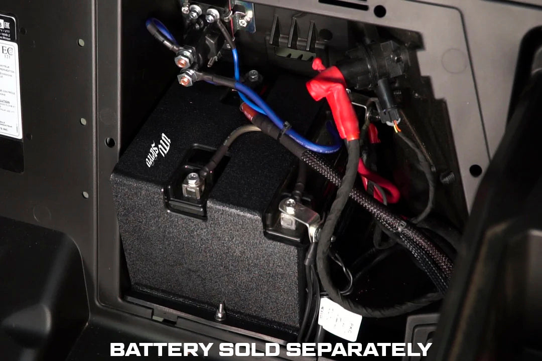 Photo of Can-Am® X3 2nd Battery Kit (Wire Kit & Battery Mount Only) | UTVS-X3-2BATT-NB by UTV Stereo - Premium for UTVs / Side by Sides