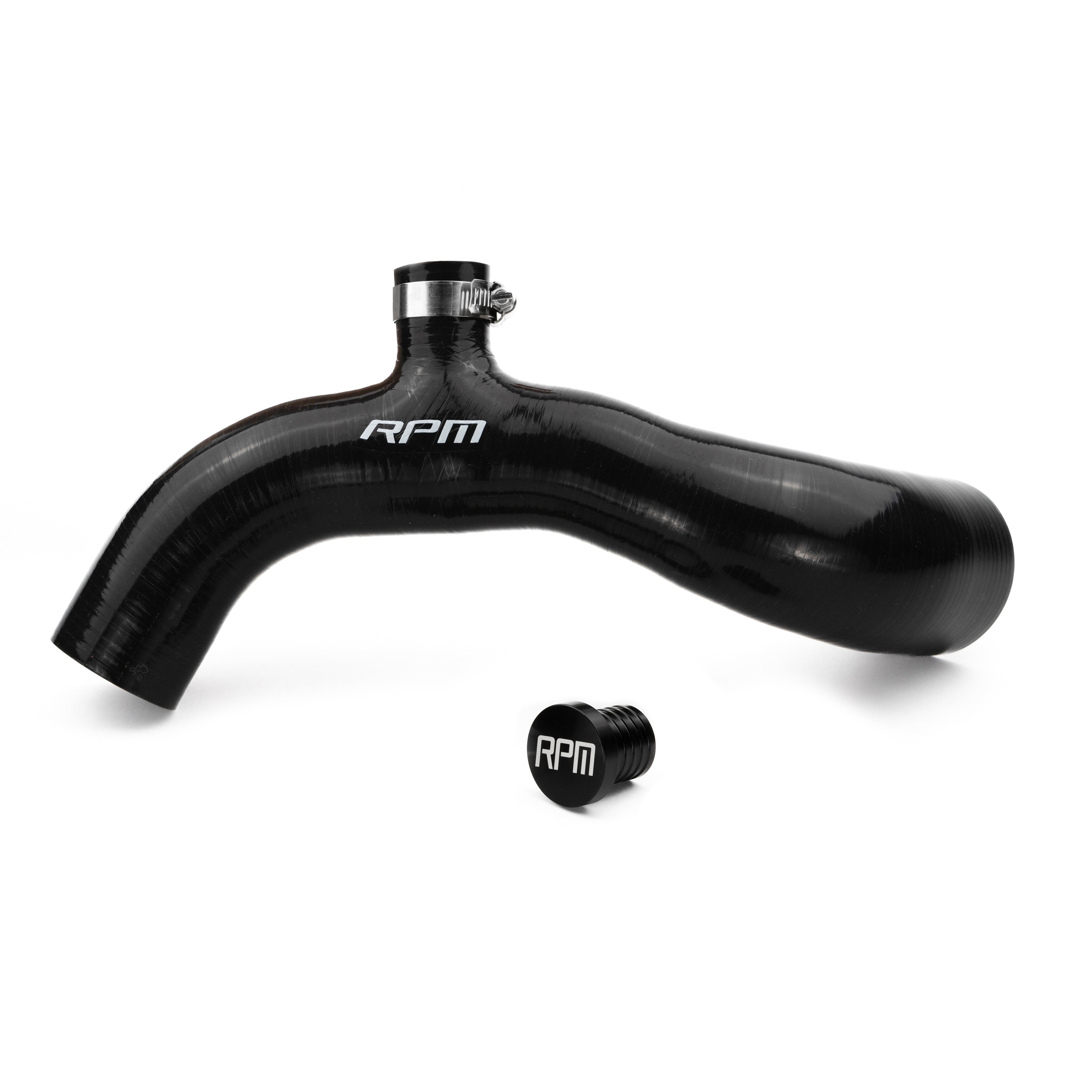 Photo of RPM SXS RPM Black Silicone Blow Off Valve Adapter Tube Can-Am Maverick X3 Turbo by RPM SXS - Premium for UTVs / Side by Sides