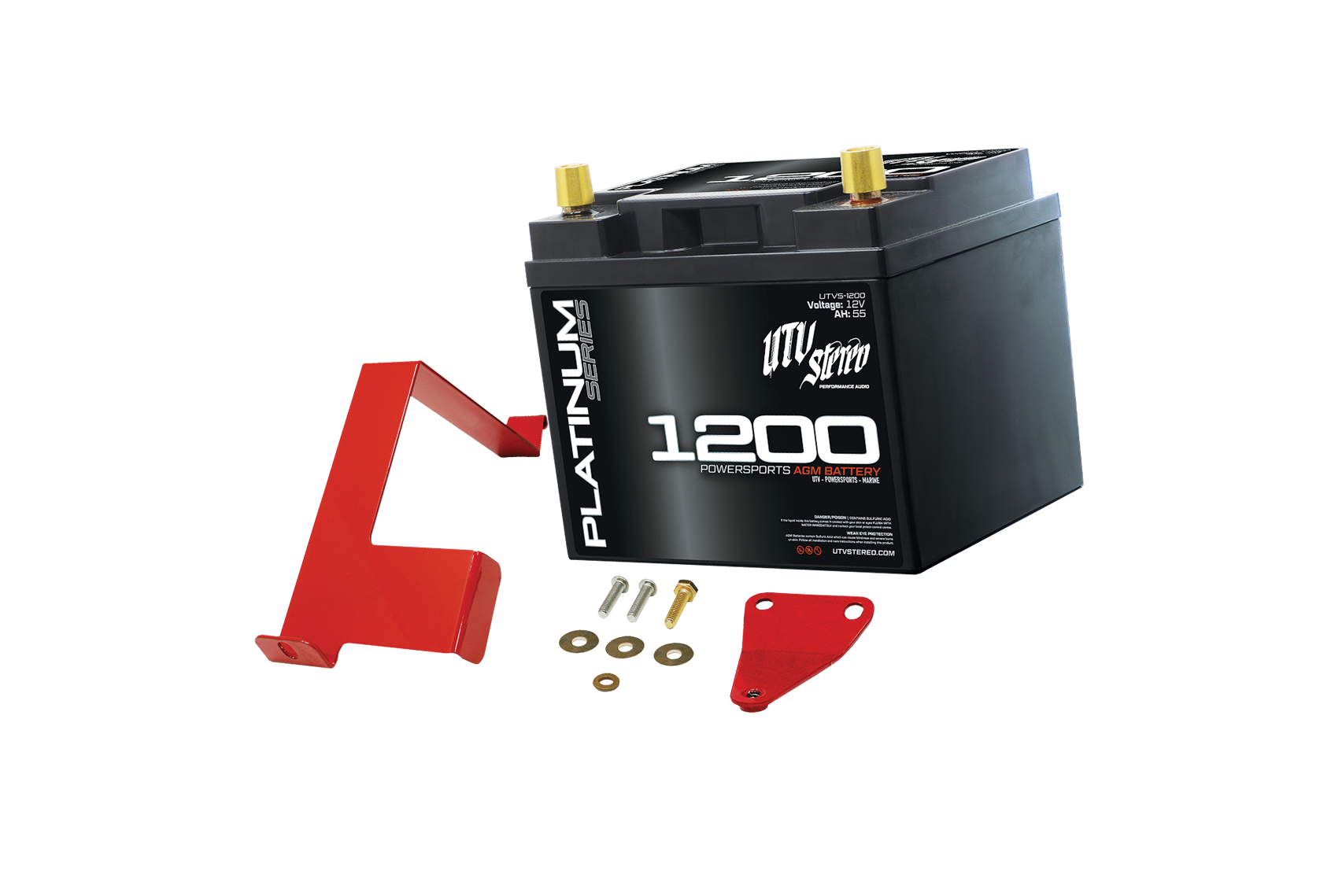 Photo of Can-Am® X3 Big Battery Kit | UTVS-X3-BIG-BATT-KIT by UTV Stereo - Premium Can-Am X3 Big Battery Kit for UTVs / Side by Sides
