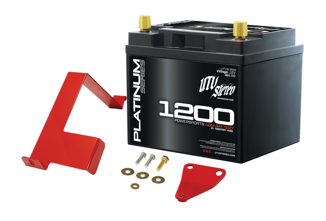 Photo of Can-Am® X3 Big Battery Kit | UTVS-X3-BIG-BATT-KIT by UTV Stereo - Premium Can-Am X3 Big Battery Kit for UTVs / Side by Sides