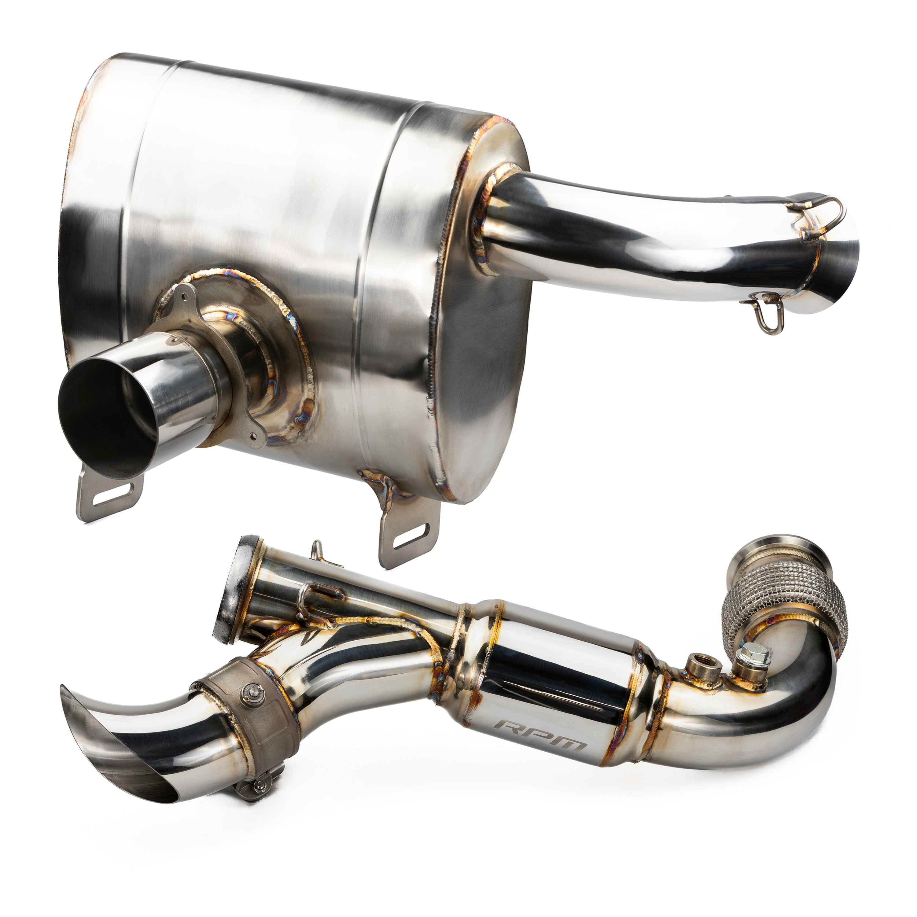 Photo of RPM SXS RPM Can-Am Maverick X3 FULL 3" Chambered Q-Series Turbo Back Exhaust System by RPM SXS - Premium for UTVs / Side by Sides