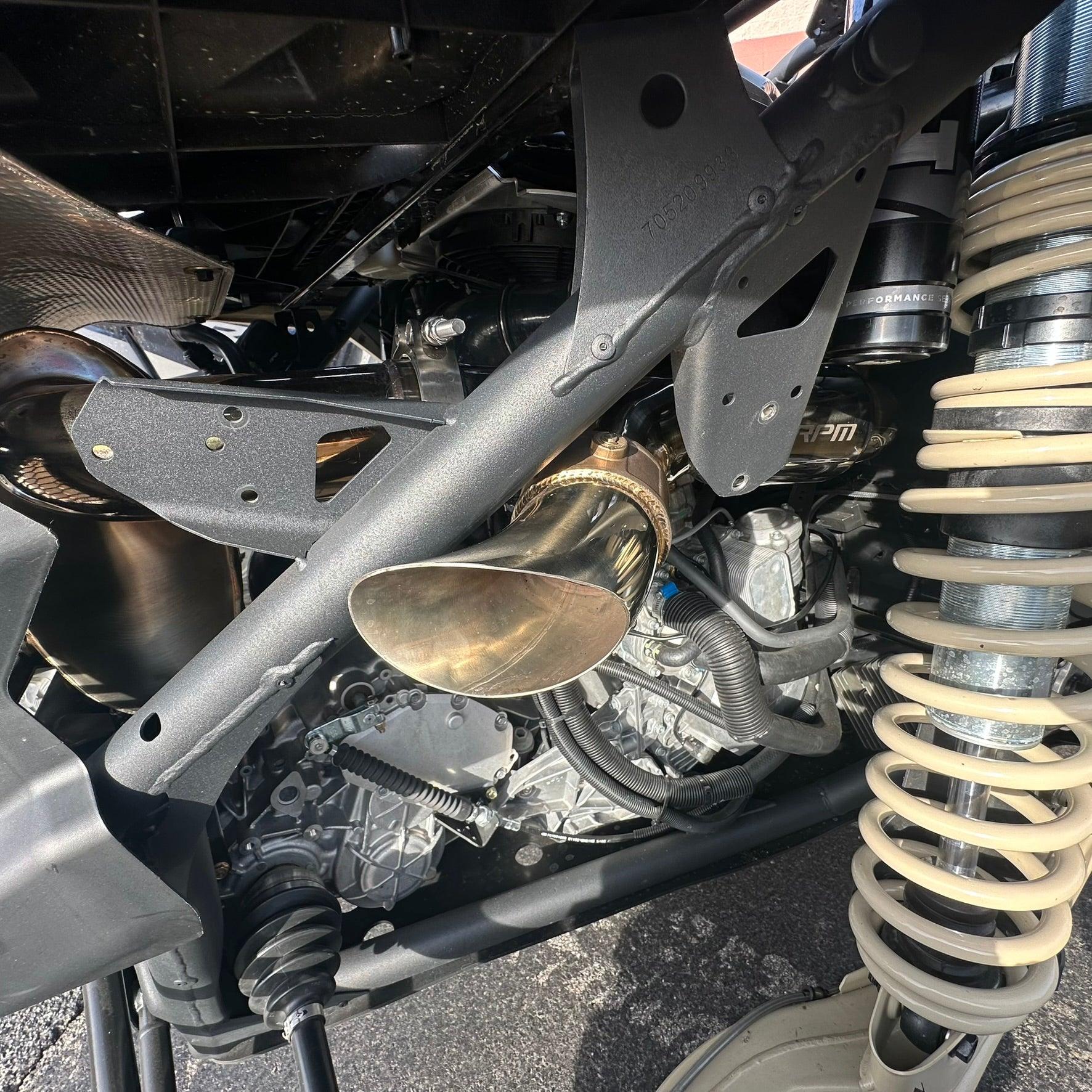 Photo of RPM SXS RPM Can-Am Maverick X3 FULL 3" Chambered Q-Series Turbo Back Exhaust System by RPM SXS - Premium for UTVs / Side by Sides