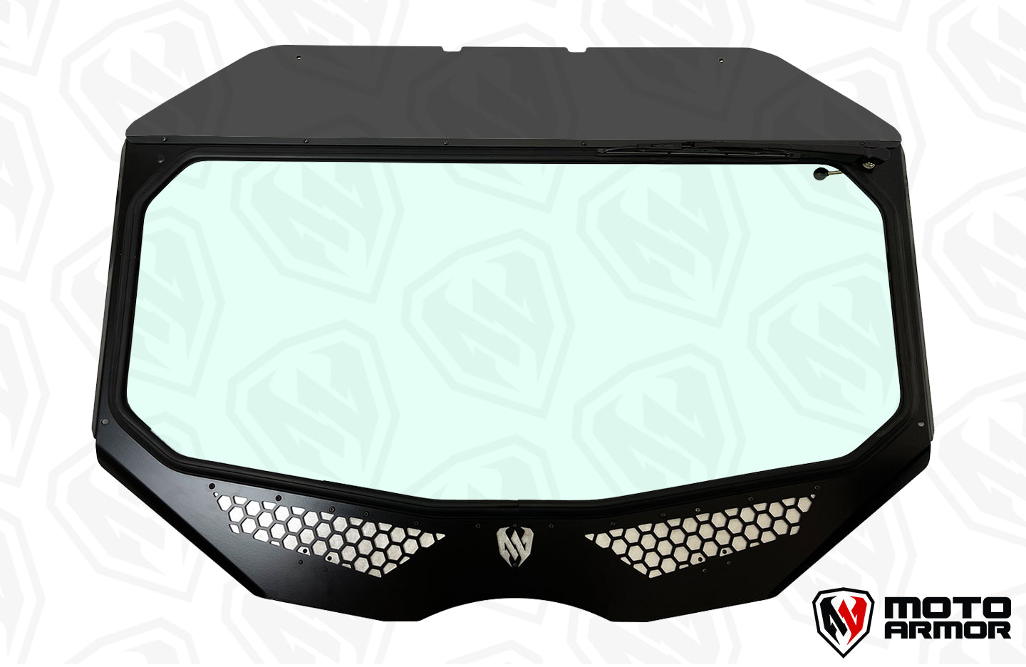Photo of Maverick X3 Vented Full Glass Windshield by Moto Armor - Premium for UTVs / Side by Sides