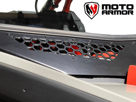 Photo of Maverick X3 Vented Full Glass Windshield by Moto Armor - Premium for UTVs / Side by Sides