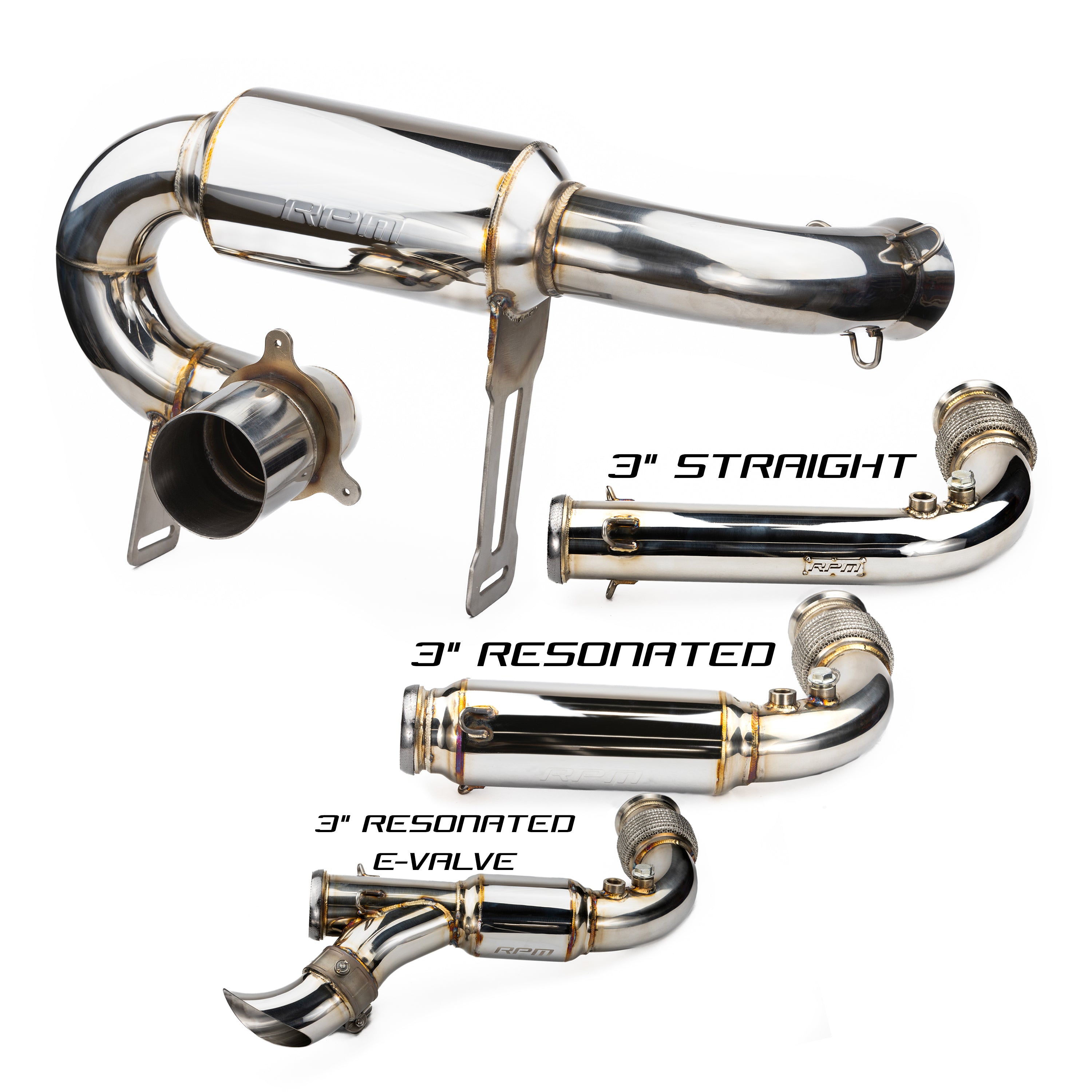 Photo of RPM SXS RPM X3 FULL 3" Exhaust Monster Core Muffler & Mid Pipe Can Am Maverick X3 Turbo, R, & RR 2017-2025 by RPM SXS - Premium for UTVs / Side by Sides