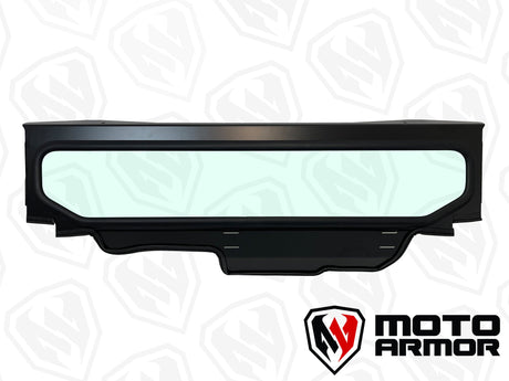 Photo of Maverick X3 Rear Glass Windshield by Moto Armor - Premium for UTVs / Side by Sides