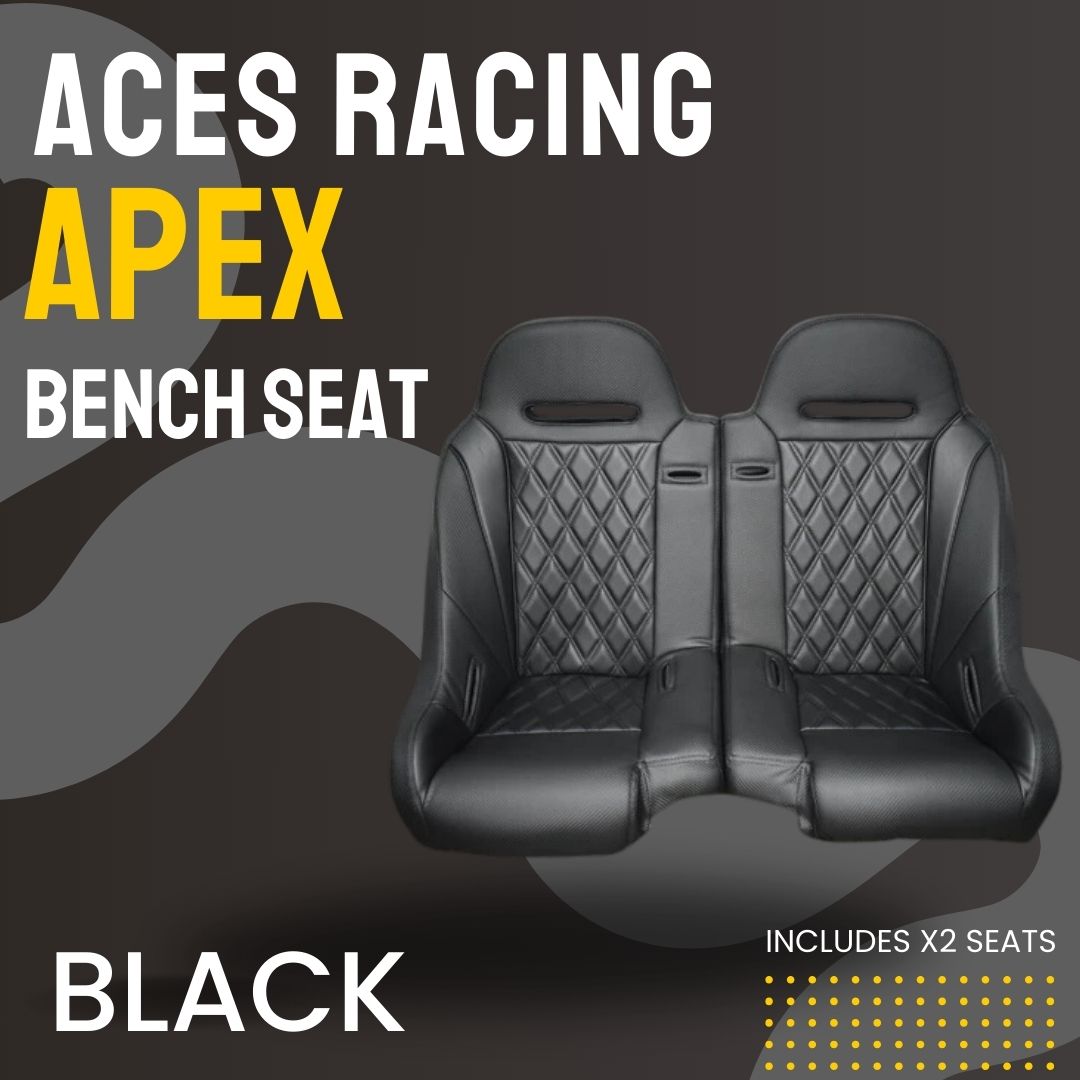 Photo of Apex Front/Rear Split UTV Bench Seat by Aces Racing - Premium Seats & Accessories for UTVs / Side by Sides