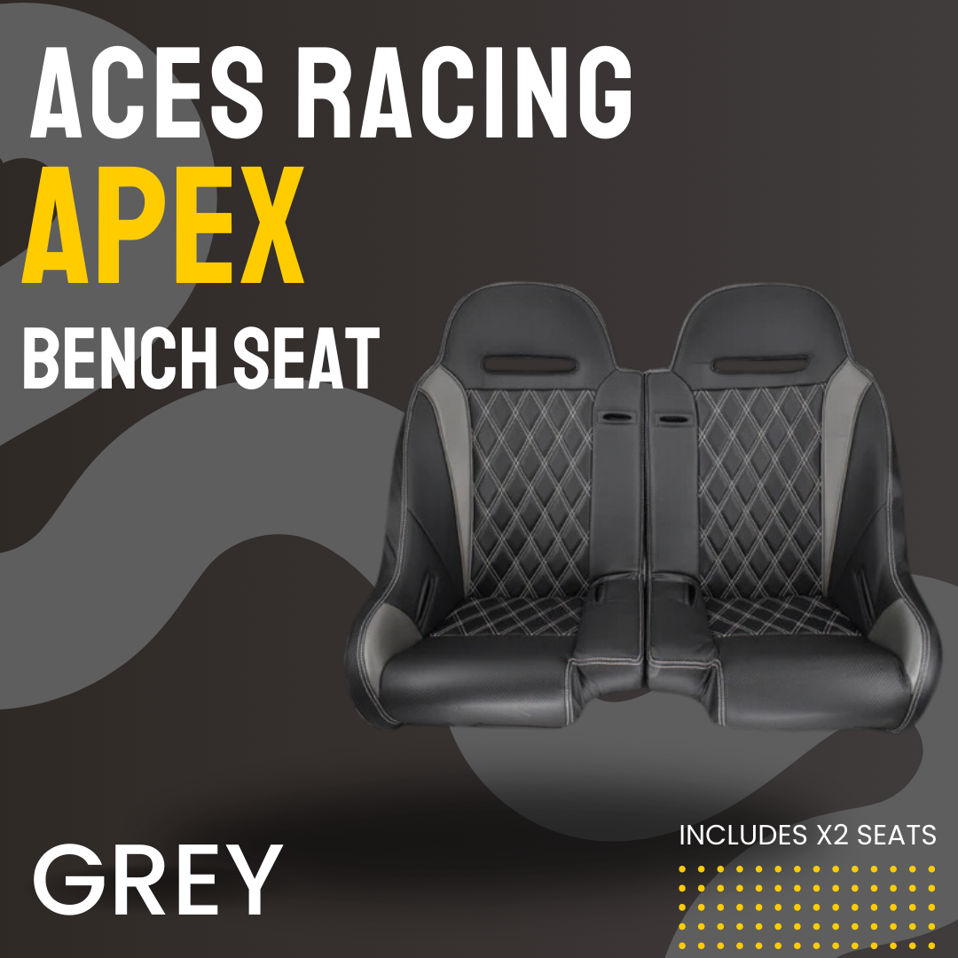 Photo of Apex Front/Rear Split UTV Bench Seat by Aces Racing - Premium Seats & Accessories for UTVs / Side by Sides