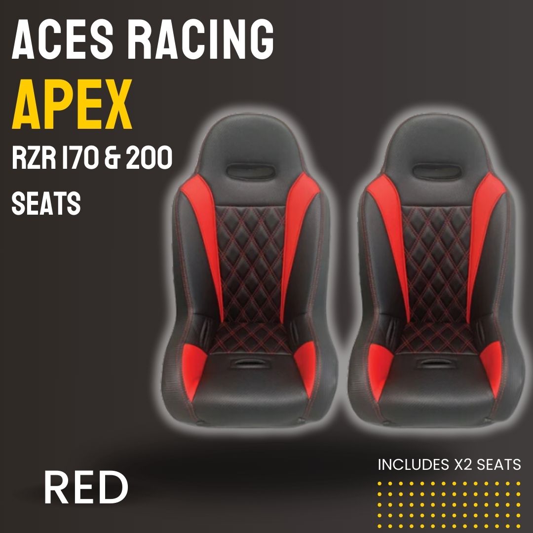Photo of Polaris RZR 170 and 200 Seats by Aces Racing - Premium Seats & Accessories for UTVs / Side by Sides