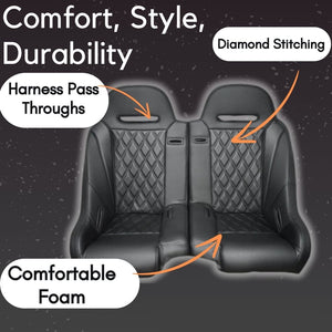 Polaris RZR Pro Rear Bench Seat (2020+)