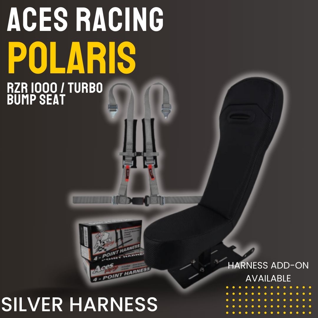 Photo of Polaris RZR 1000 / Turbo Bump Seat (2014+) by Aces Racing - Premium Bump Seats for UTVs / Side by Sides