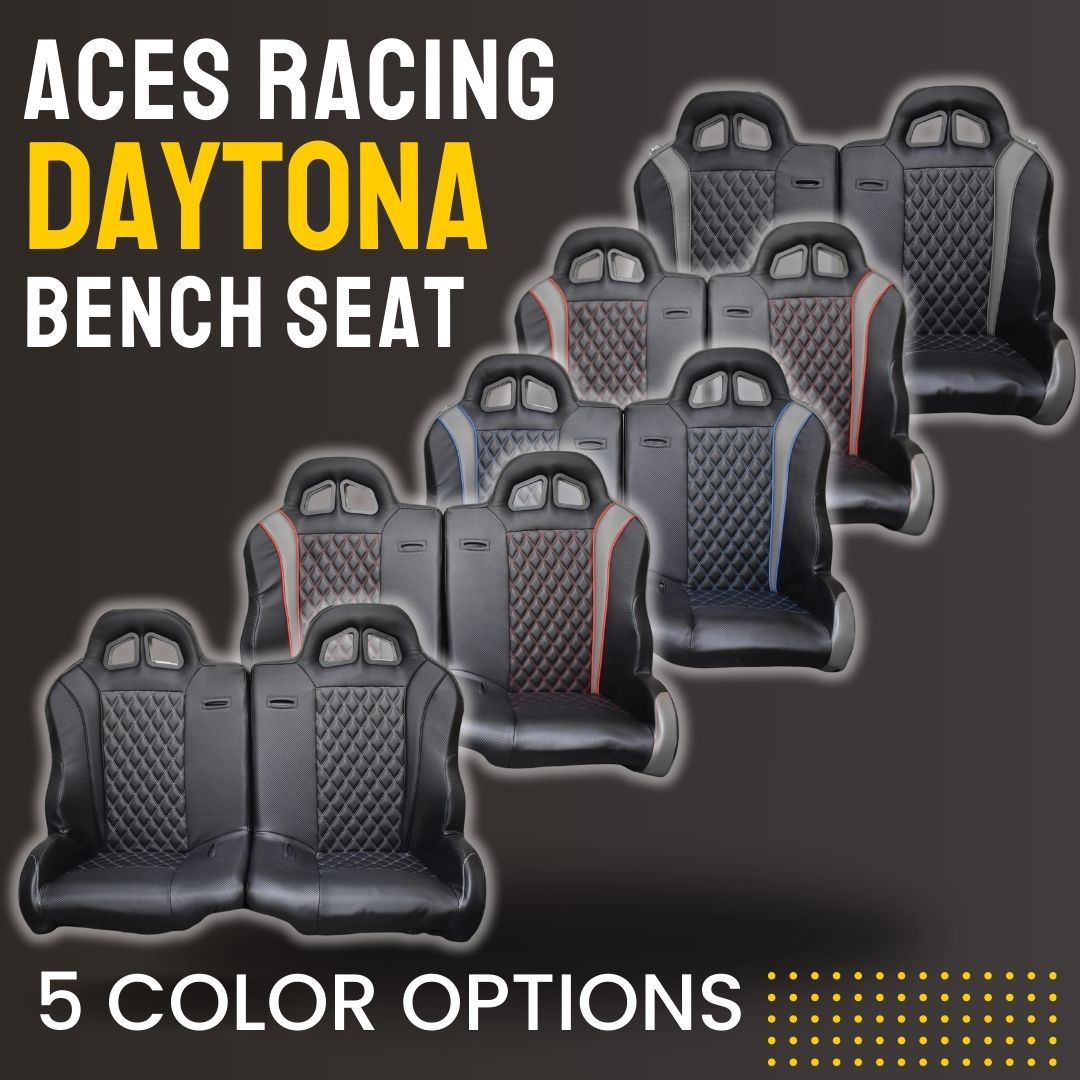 Photo of Daytona Split Bench for RZR 1000/Turbo by Aces Racing - Premium Seats & Accessories for UTVs / Side by Sides