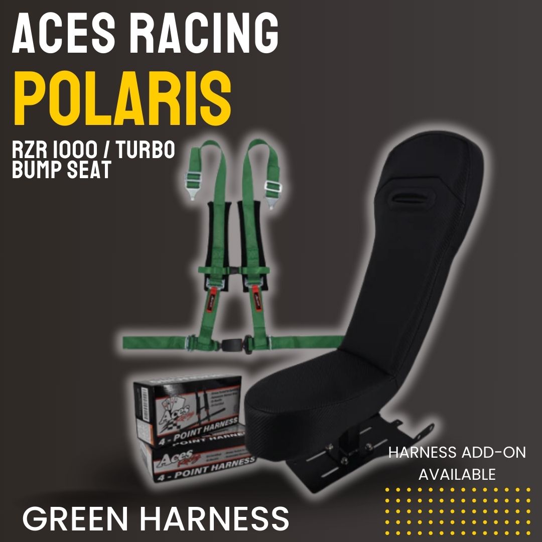 Photo of Polaris RZR 1000 / Turbo Bump Seat (2014+) by Aces Racing - Premium Bump Seats for UTVs / Side by Sides