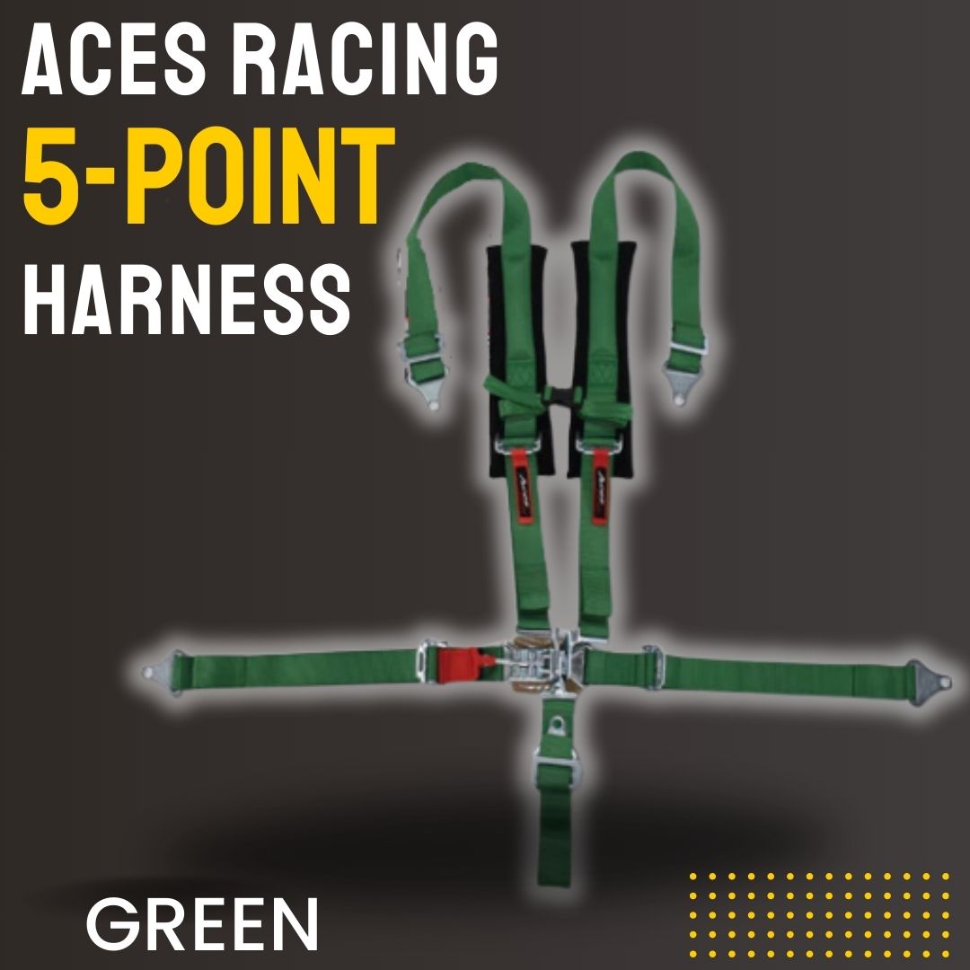Photo of 5-Point Harness (2 Inch Padding) by Aces Racing - Premium Harnesses for UTVs / Side by Sides