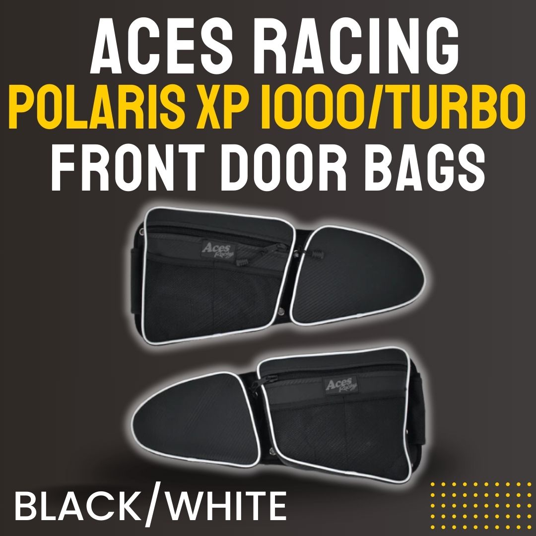 Photo of Polaris RZR 1000/Turbo Front Door Bags by Aces Racing - Premium Storage for UTVs / Side by Sides