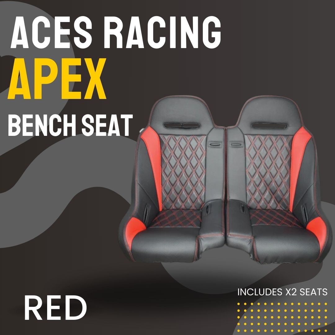 Photo of Apex Front/Rear Split UTV Bench Seat by Aces Racing - Premium Seats & Accessories for UTVs / Side by Sides