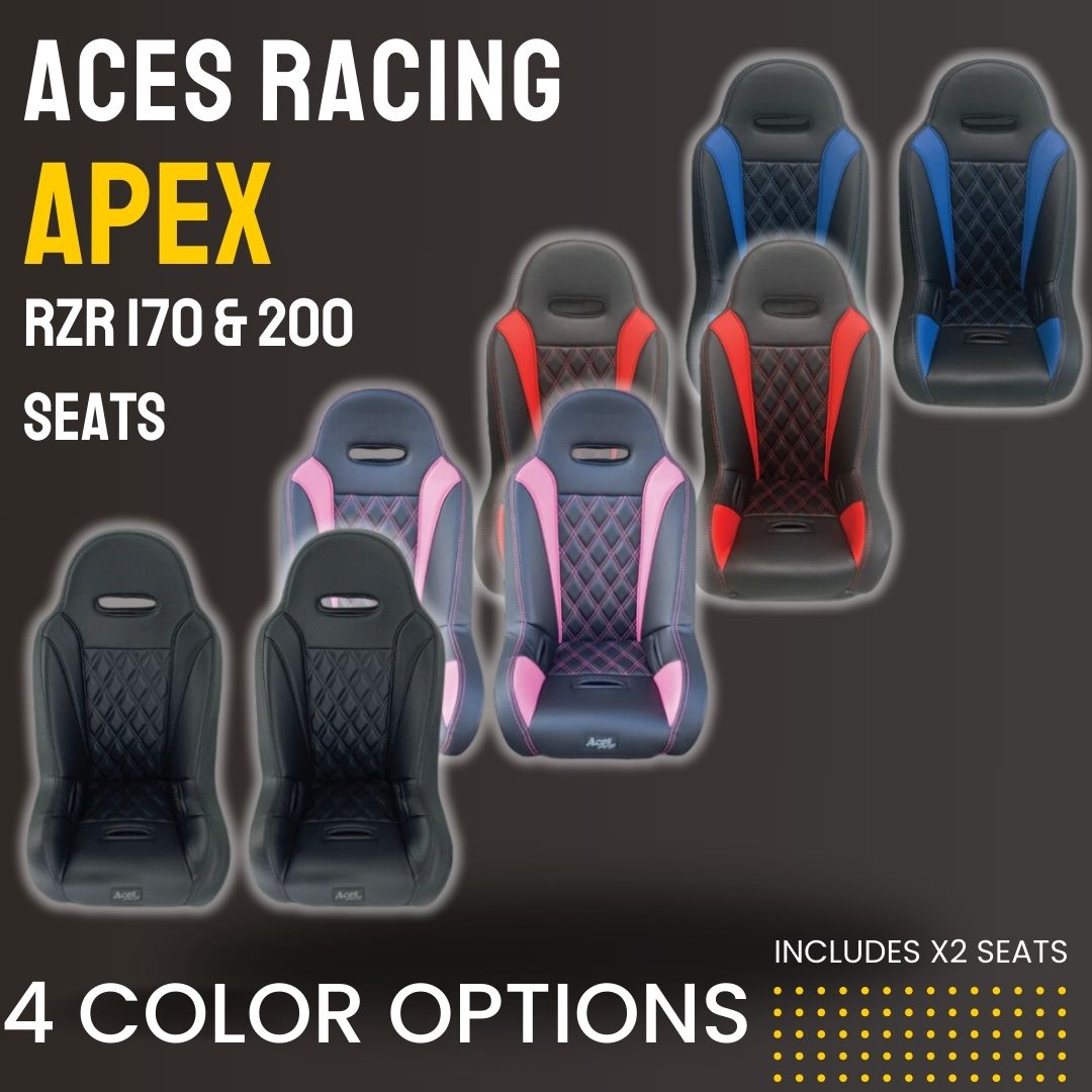 Photo of Polaris RZR 170 and 200 Seats by Aces Racing - Premium Seats & Accessories for UTVs / Side by Sides