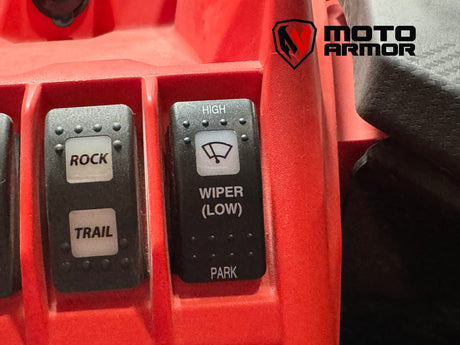 Photo of Moto Armor Maverick X3 Electric Wiper Kit (Dual Speed) by Moto Armor - Premium for UTVs / Side by Sides