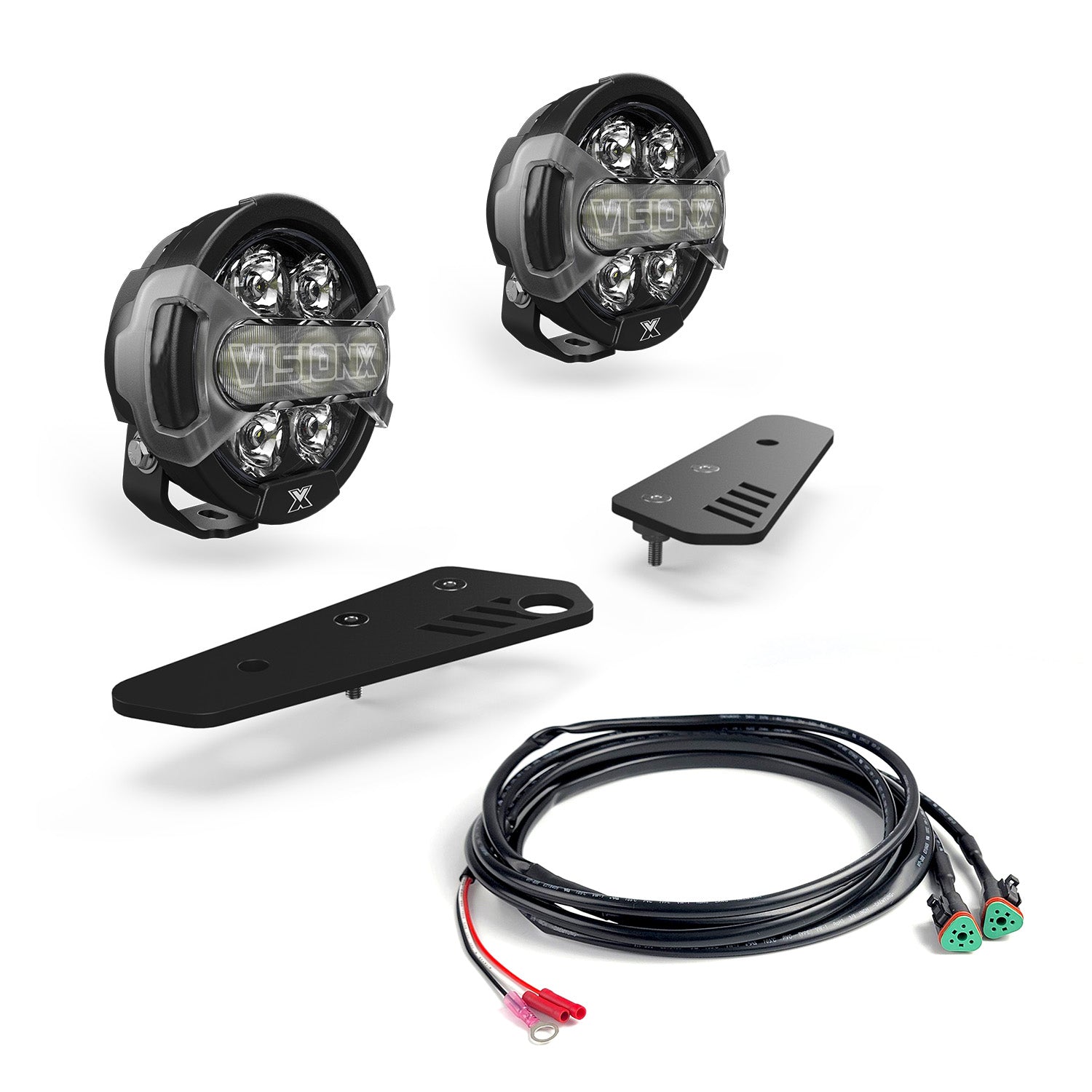 Photo of A Pillar LED Light Kit - Ford Bronco 2021 + by Vision X Off-Road - Premium Vehicle Specific Kit for UTVs / Side by Sides