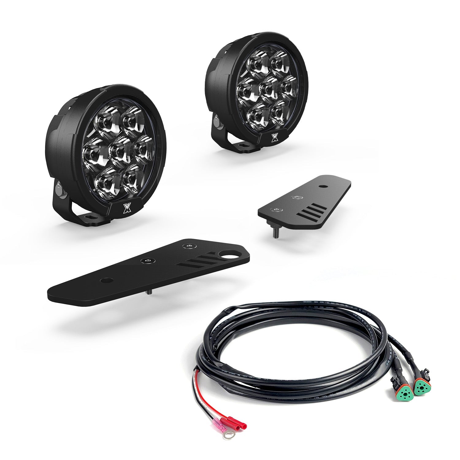 Photo of A Pillar LED Light Kit - Ford Bronco 2021 + by Vision X Off-Road - Premium Vehicle Specific Kit for UTVs / Side by Sides