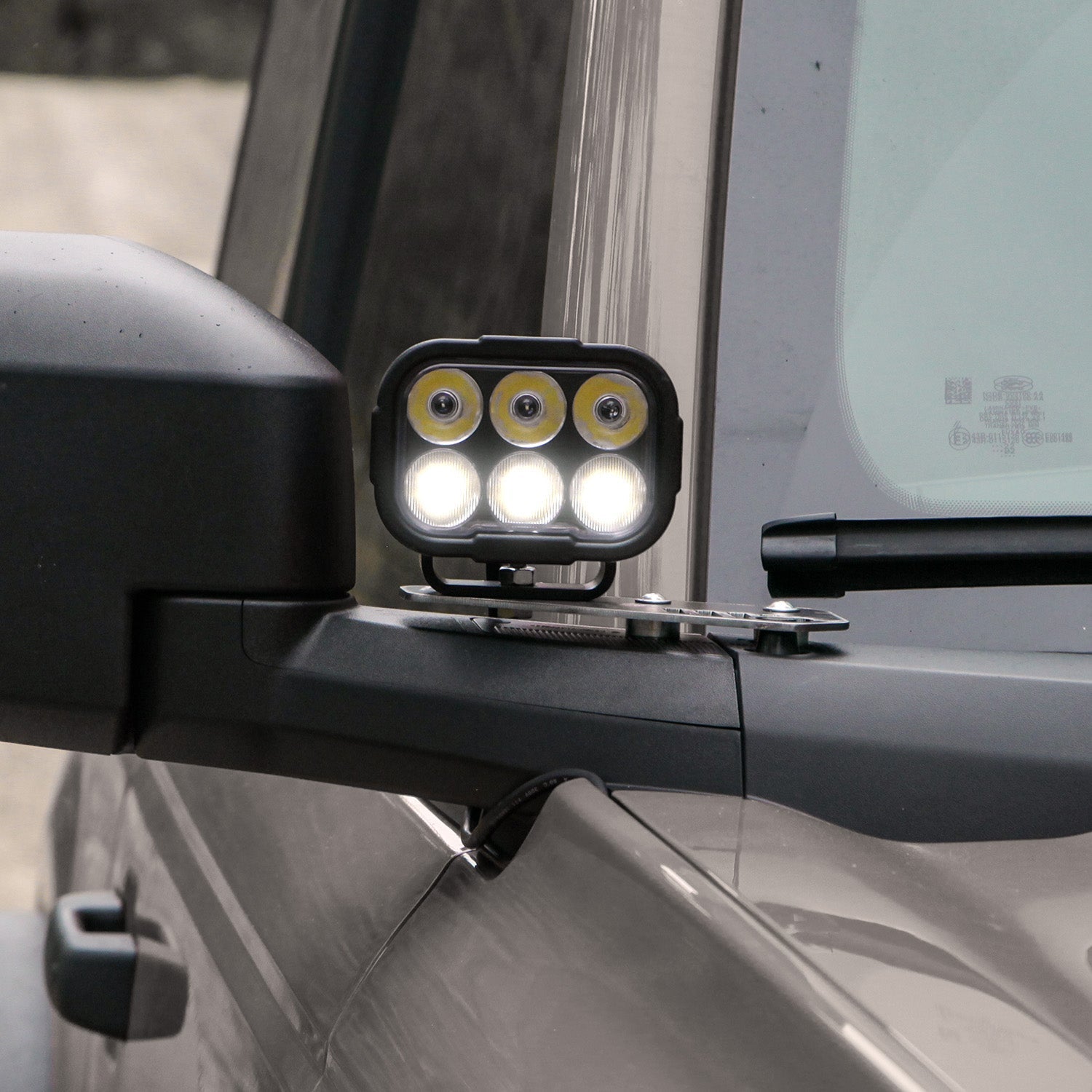 Photo of A Pillar LED Light Kit - Ford Bronco 2021 + by Vision X Off-Road - Premium Vehicle Specific Kit for UTVs / Side by Sides