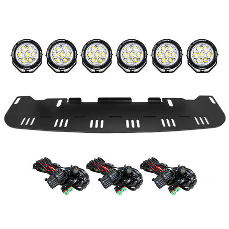 Photo of 2019+ GMC Sierra Bumper Mount by Vision X Off-Road - Premium Vehicle Specific Kit for UTVs / Side by Sides