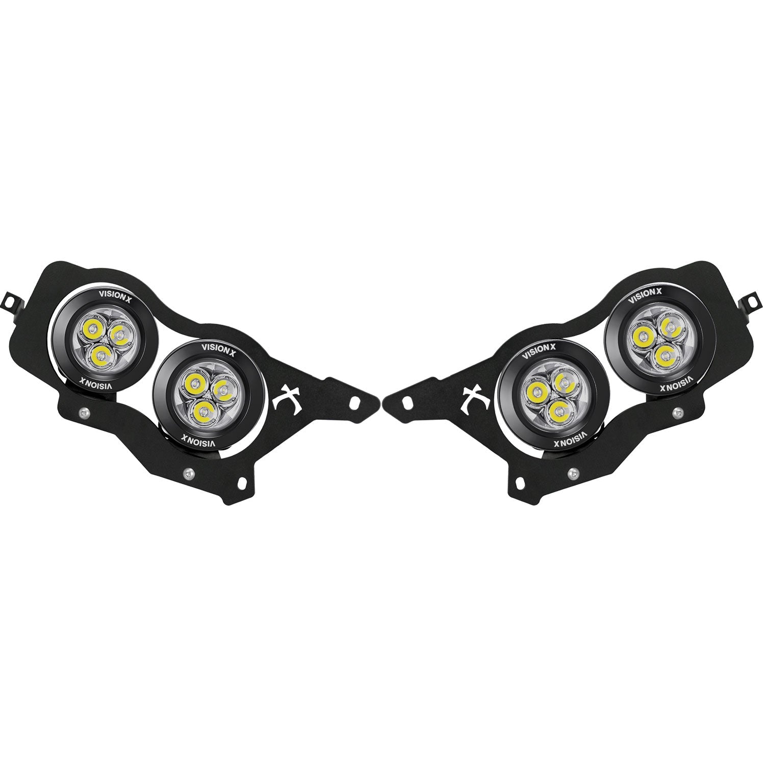 Photo of 2014-2018 Polaris RZR XP1000/XP Turbo/S/RS1 Factory LED Headlight Upgrade Kit by Vision X Off-Road - Premium Vehicle Specific Kit for UTVs / Side by Sides