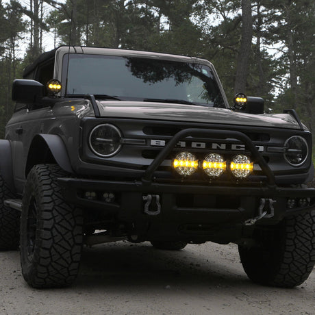 Photo of Front Bumper LED Light Kit - Ford Bronco 2021 + by Vision X Off-Road - Premium Vehicle Specific Kit for UTVs / Side by Sides