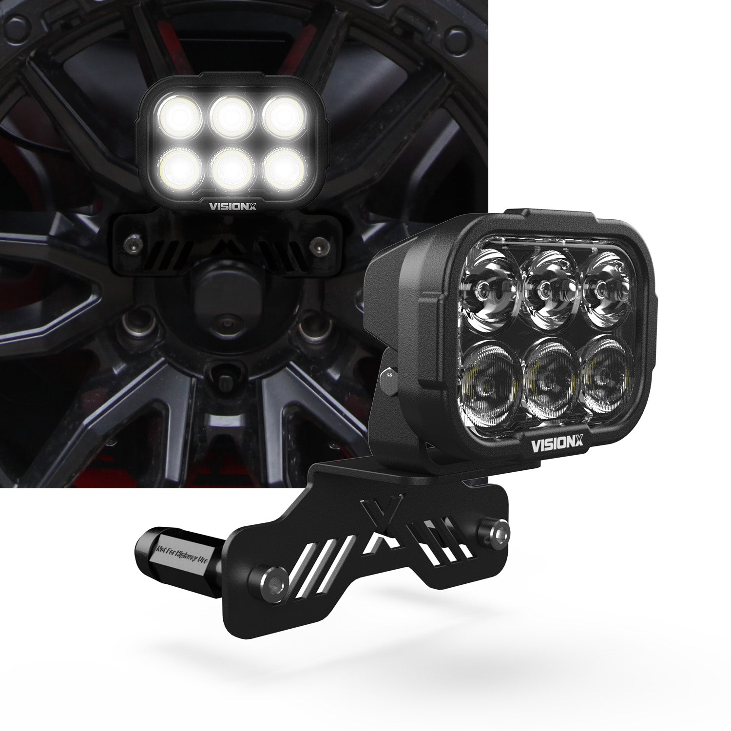 Photo of Reverse LED Light Kit - Ford Bronco 2021 + by Vision X Off-Road - Premium Vehicle Specific Kit for UTVs / Side by Sides