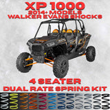 Polaris RZR XP 1000 4-Seater Dual Rate Spring Kit - 80% Better Ride + 2-3 Inch Lift (2014+)